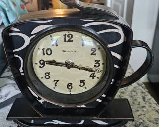 coffee cup clock