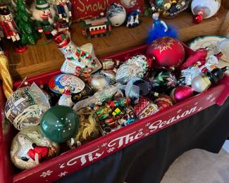 Assortment of Christmas Ornaments
