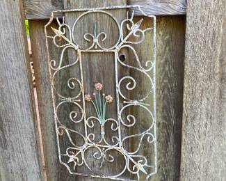 Wrought Iron Yard Art