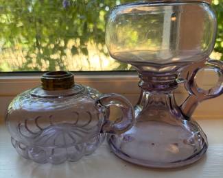 Hand Held Oil Lamps