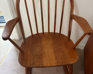 Tarm Stole Mobelfabrik Danish Teak Rocking Chair