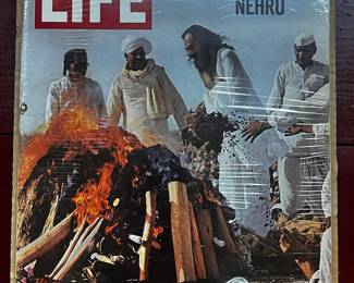 Life Magazine June 5, 1964 - The Cremation of Nehru