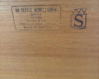 1950s Teak Coffee Table by Tove & Edvard Kindt-Larsen for Seffle Möbelfabrik