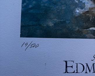 52nd Annual 2009 Edmonds Arts Festival Print Featuring "At Anchor off the Bluff" by Charlette Haugen
