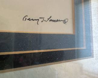 Framed & Matted Eagle Photography "Top Gun" by Gerry J. Lamarre
