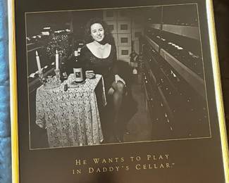 Framed Play in Daddy’s Cellar Poster 