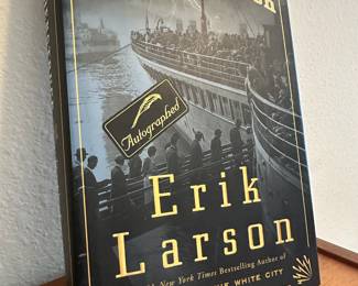 Autographed Thunderstruck by Erik Larson