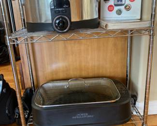 Hamilton Beach Slow Cooker, Power Smokeless Grill