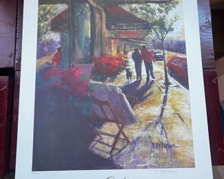 51st Annual 2008 Edmonds Arts Festival Print Featuring "Afternoon in Edmonds" by Pepper Peterson