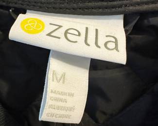 Zella Black Quilted Women's Jacket – Size Medium