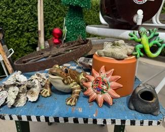 Assortment of Garden Decor