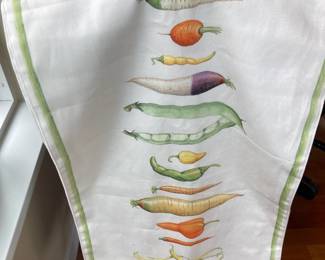 Vegetable Themed Table Runner
