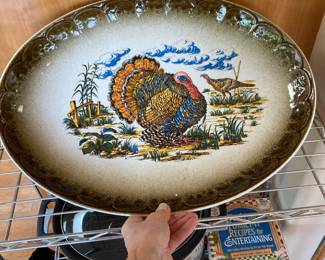 Lefton Turkey Platter