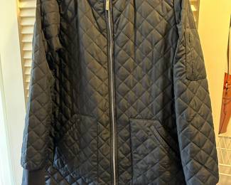 Zella Black Quilted Women's Jacket – Size Medium