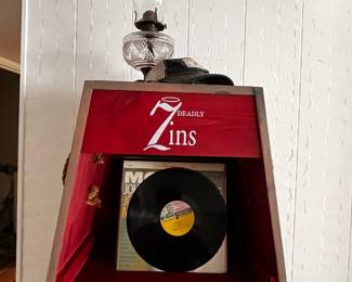 7 Deadly Zins Coffin Shaped Bar/Shelf