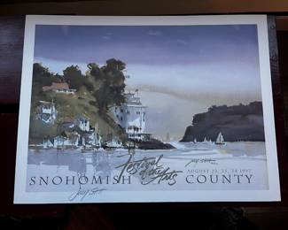 1997 Snohomish County Festival of the Arts Print by Jerry Stitt