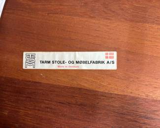 Tarm Stole Mobelfabrik Danish Teak Rocking Chair