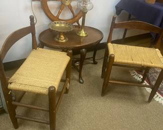 Early wagon seats