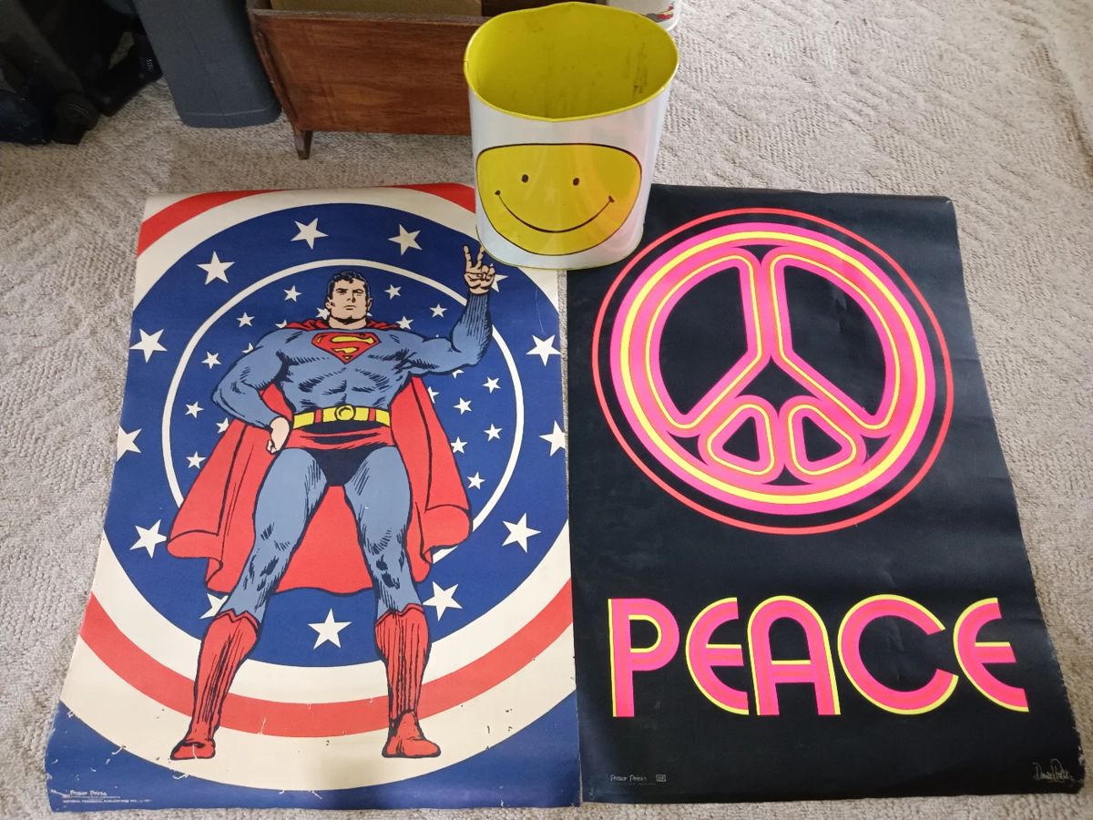 Superman and Peace Poster