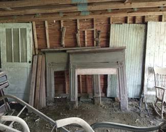 Antique Architectural Salvage: Mantles, doors, etc