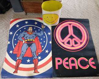 Superman and Peace Poster