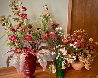 Faux Floral Arrangements