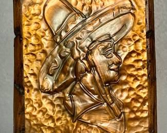 Hammered and Pressed Copper Artwork