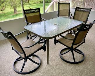 Patio Table and Chair Set