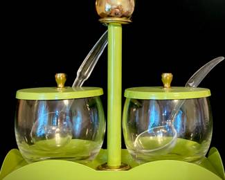 MCM Vintage Condiment Caddy