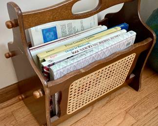 Magazine Caddy with Cane Accents