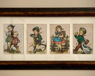 Hummel 4 Panel Wall Art