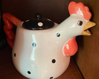 The Cook's Bazaar Rooster Tea Pot