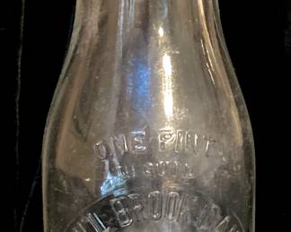 Antique Pint Milk Bottle