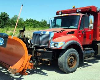 2007 International 7700 DT570 Dump Truck, VIN 1HTWDAZR57J378134, Mileage Showing On Odometer 48,835