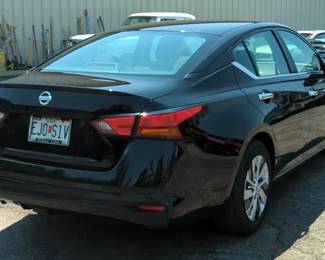 2021 Nissan Altima S Sedan Car, VIN# 1N4BL4BV5MN313981, Miles Showing On Odometer 13188