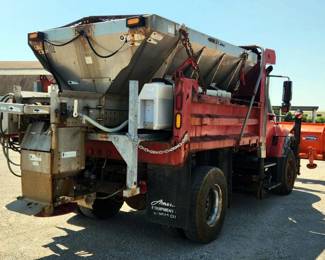 2007 International 7700 DT570 Dump Truck, VIN 1HTWDAZR57J378134, Mileage Showing On Odometer 48,835