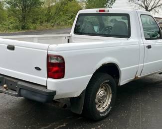 2003 Ford Ranger Pickup Truck, VIN 1FTYR10D43PB40128, Mileage Showing On Odometer 182,270, Missouri Title