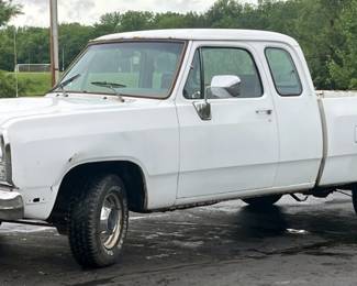 1992 Dodge Ram D150 Pickup Truck, VIN 3B7HE13Y8NM506790, Miles Showing On Odometer 265,392, Missouri Title