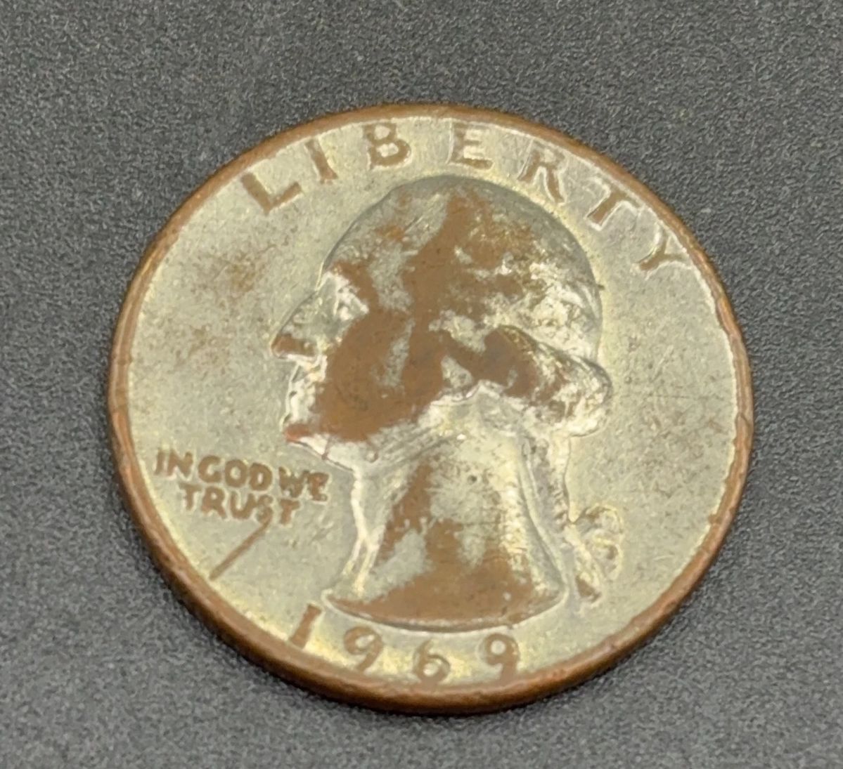 Possible error quarter 1969