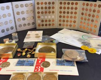 Unusual collector coins and weird collectible aritifacts