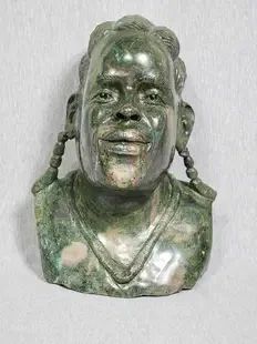 3 Shona Verdite Sculpture from Zimbabwe.