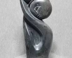 62 Shona Statue SIGNED Kilborn 2002 on back, and H. King