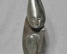 15 Abstract Figure SIGNED Innocent Chifutu. Zimbabwe Sculpture,