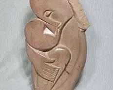 8 Lovers Embrace. SIGNED by Artist Farai Tendai. Zimbabwe