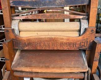 Antique Double Wringer Washer Rare
