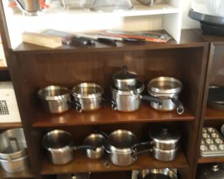 Pots , Pans, Knives, Revere Ware