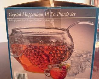 Crystal punch set
$25