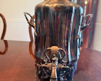 Silver coffee server
$25