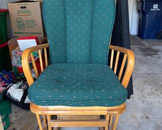 Green rocking chair
$20
