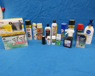 Lot 94. Household and garage consumables and chemicals